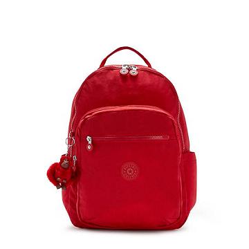 Kipling Seoul Large Classic 15" Laptop Ryggsekk Rosa | NO 1388FD